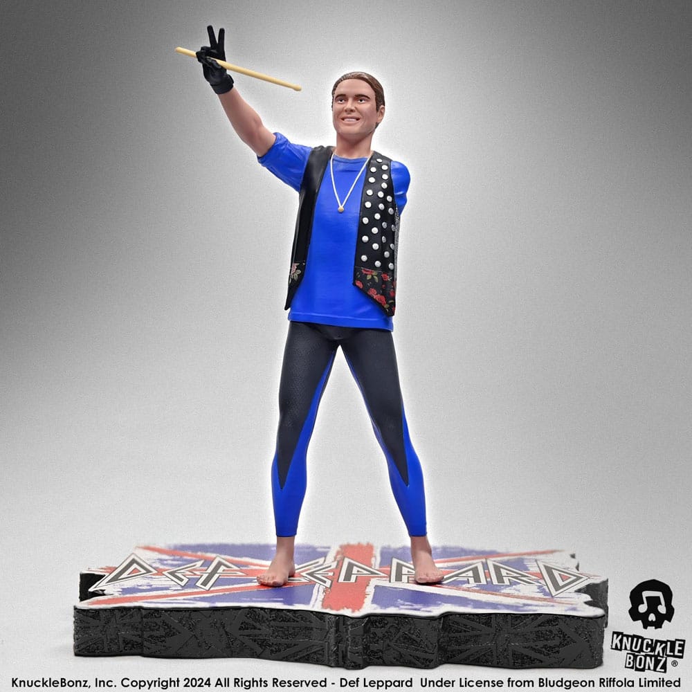 Def Leppard Rock Iconz Statue Rick Allen 24 cm - MangaShop.ro