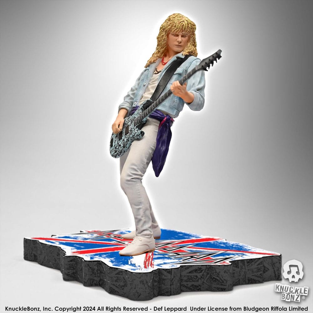 Def Leppard Rock Iconz Statue Rick Savage 24 cm - MangaShop.ro