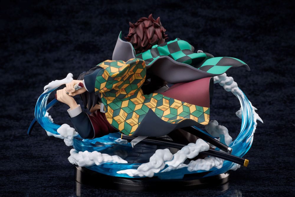 Demon Slayer: Kimetsu no Yaiba PVC Statue Tanjiro & Giyuu 13 cm - MangaShop.ro