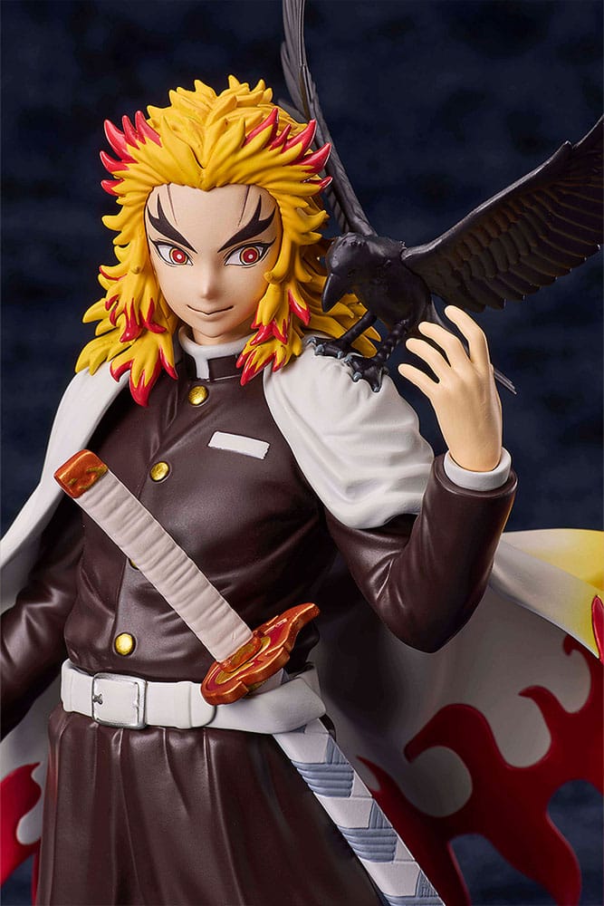 Demon Slayer: Kimetsu no Yaiba Statue Kyojuro Rengoku Flame Hashira 20 cm - MangaShop.ro