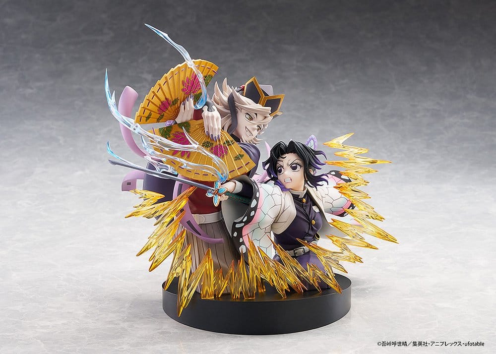 Demon Slayer: Kimetsu no Yaiba PVC Figures 2-Pack Shinobu Kocho & Doma 18 cm - MangaShop.ro