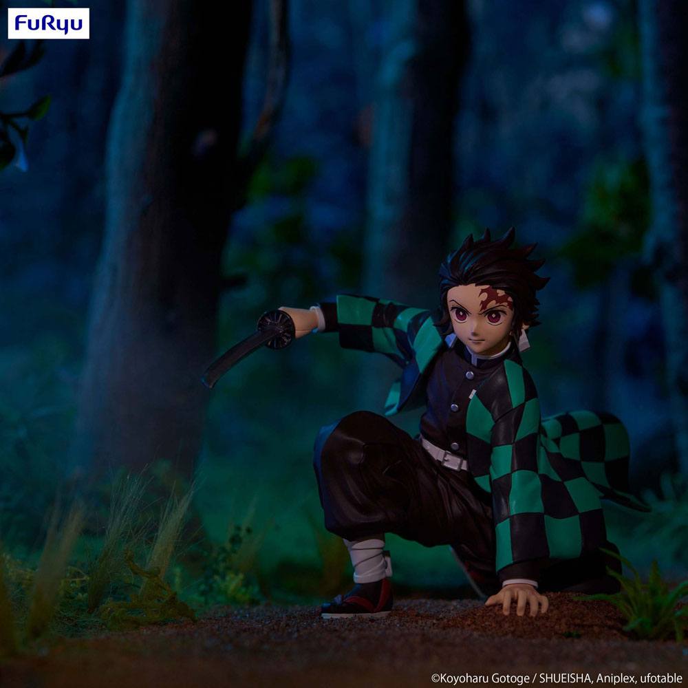 Demon Slayer: Kimetsu no Yaiba Noodle Stopper PVC Statue Kamado Tanjiro 13 cm - MangaShop.ro