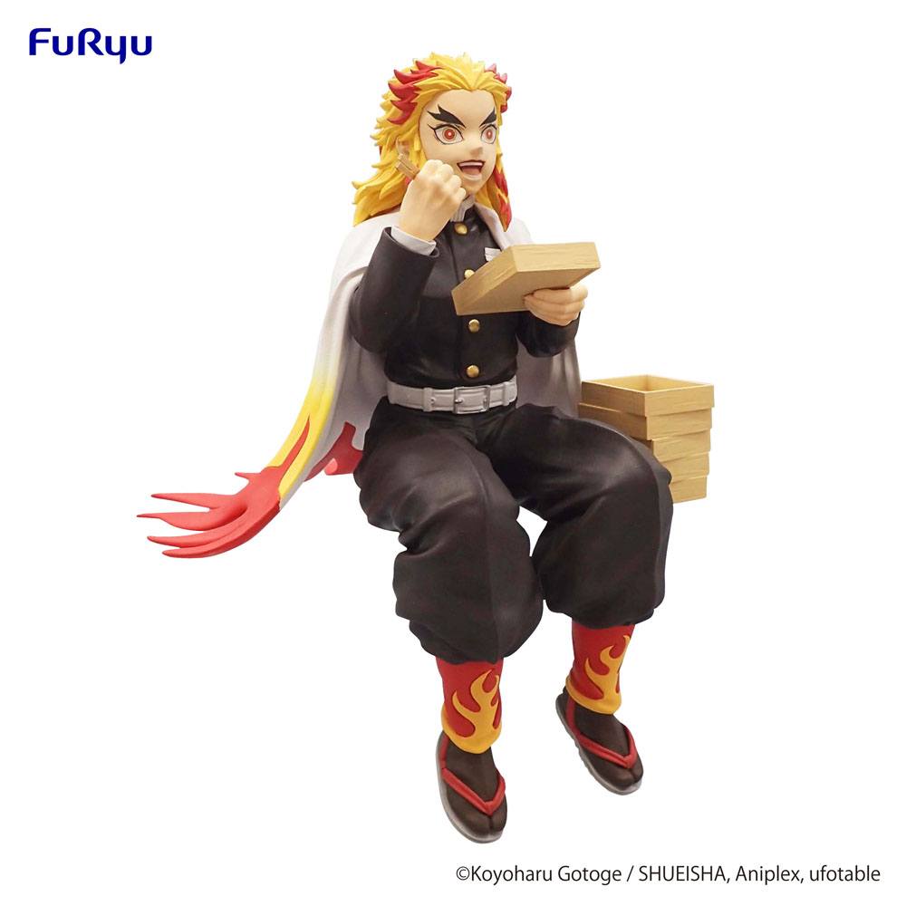 Demon Slayer: Kimetsu no Yaiba Noodle Stopper PVC Statue Rengoku Kyojuro 14 cm - MangaShop.ro