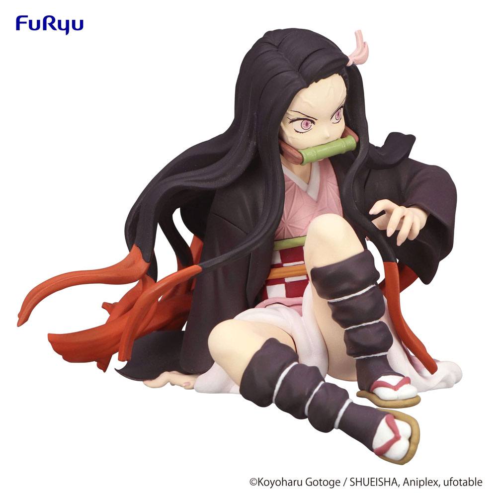 Demon Slayer: Kimetsu no Yaiba Noodle Stopper PVC Statue Kamado Nezuko 10 cm - MangaShop.ro