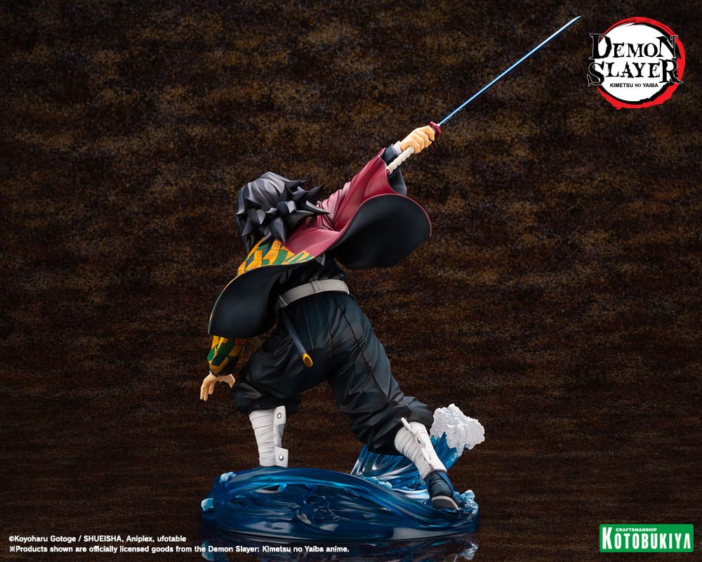 Demon Slayer: Kimetsu no Yaiba ARTFXJ Statue 1/8 Giyu Tomioka 21 cm - MangaShop.ro