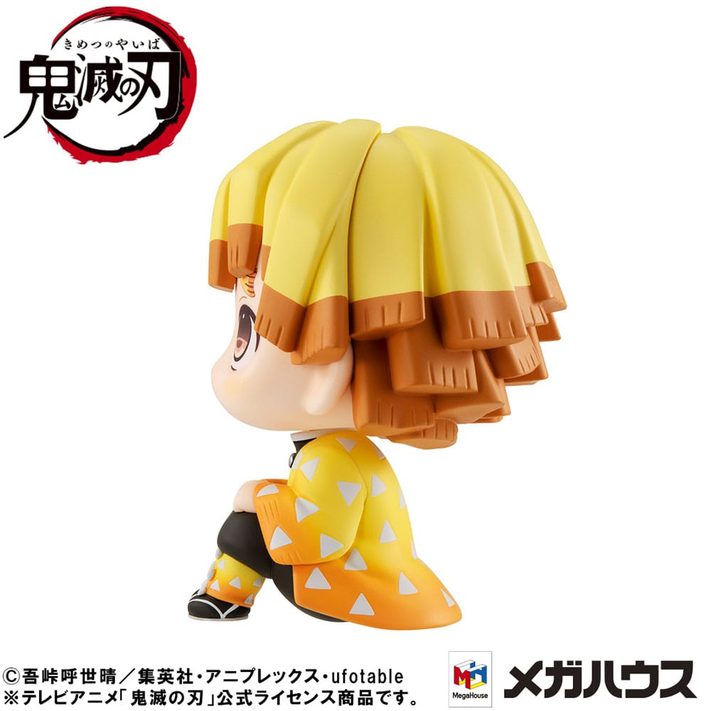 Demon Slayer: Kimetsu no Yaiba Look Up PVC Statue Zenitsu Agatsuma Smile Ver. 11 cm - MangaShop.ro