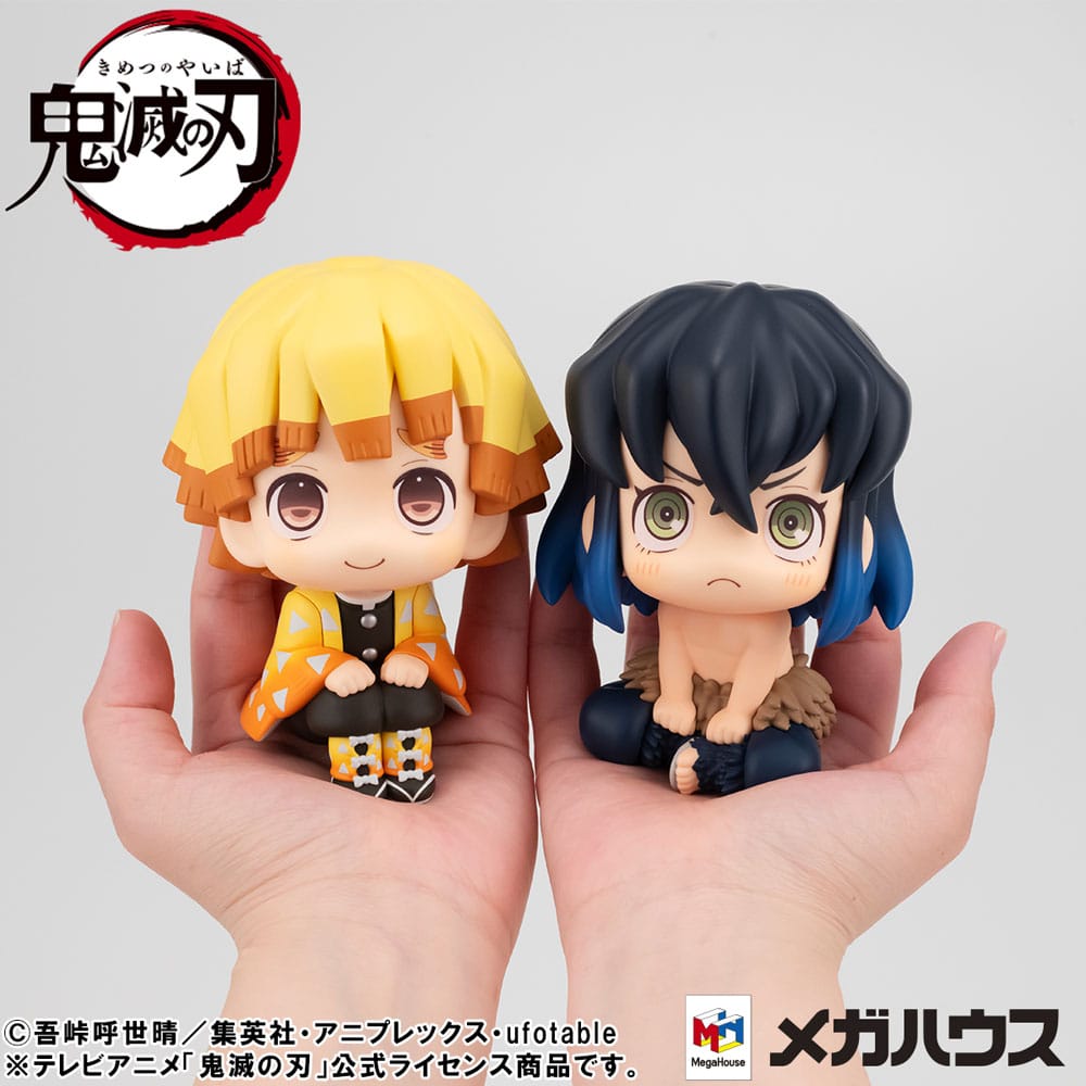 Demon Slayer: Kimetsu no Yaiba Look Up PVC Statue Zenitsu Agatsuma Smile Ver. 11 cm - MangaShop.ro