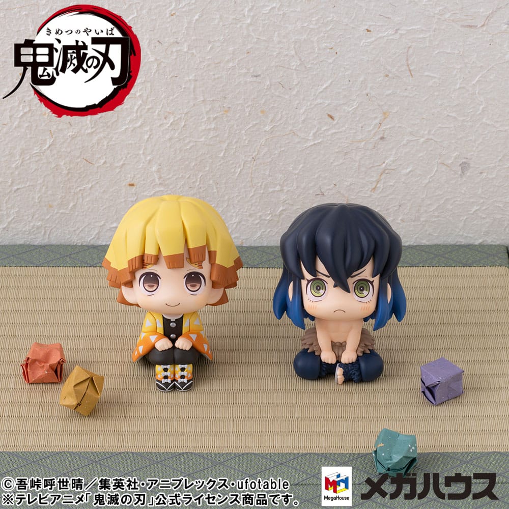Demon Slayer: Kimetsu no Yaiba Look Up PVC Statue Inosuke Hashibira Bossy Ver. 11 cm - MangaShop.ro