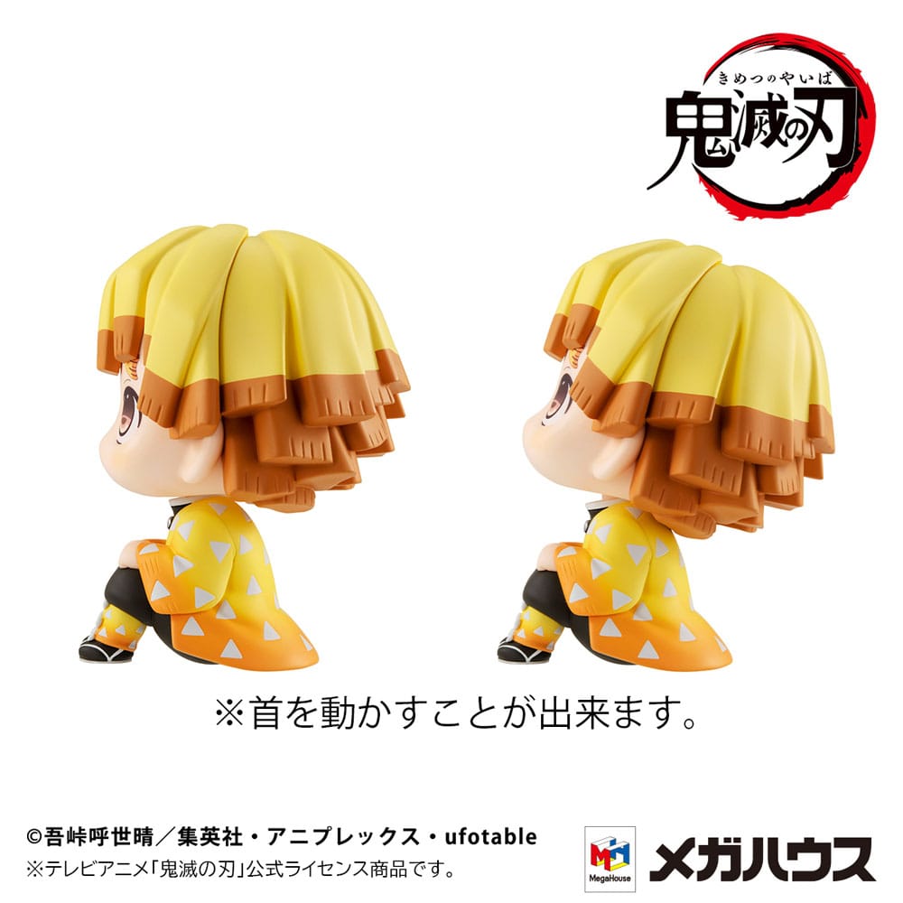 Demon Slayer: Kimetsu no Yaiba Look Up PVC Statue Zenitsu Agatsuma Smile Ver. & Inosuke Hashibira Bossy Ver. 11 cm (with gift) - MangaShop.ro