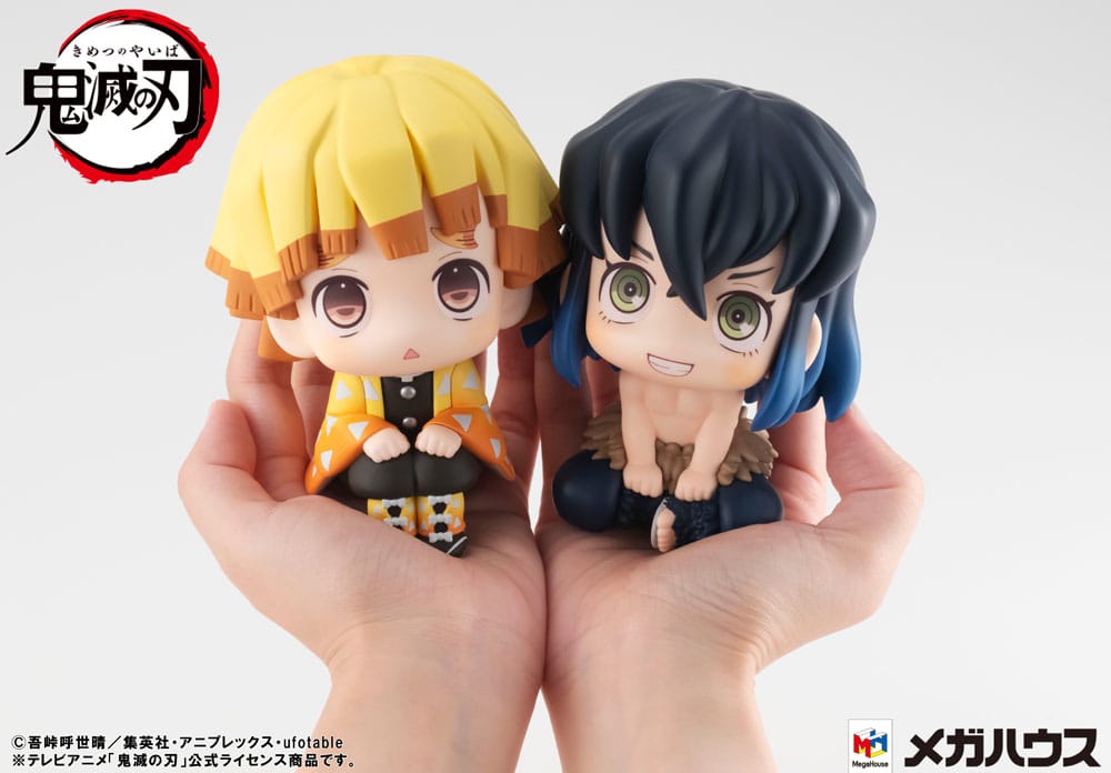 Demon Slayer Kimetsu no Yaiba Look Up PVC Statue Zenitsu Agatsuma 11 cm - MangaShop.ro