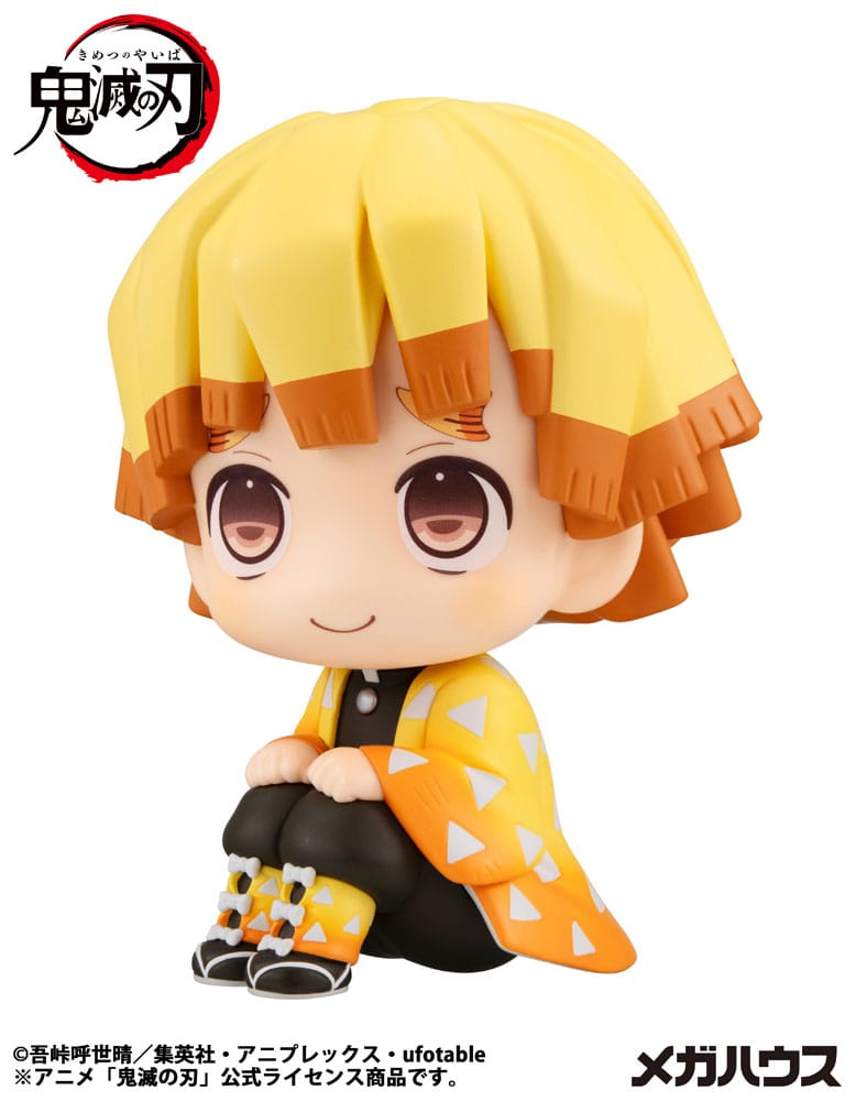 Demon Slayer Kimetsu no Yaiba Look Up PVC Statue Zenitsu Agatsuma Smile Ver. 11 cm - MangaShop.ro