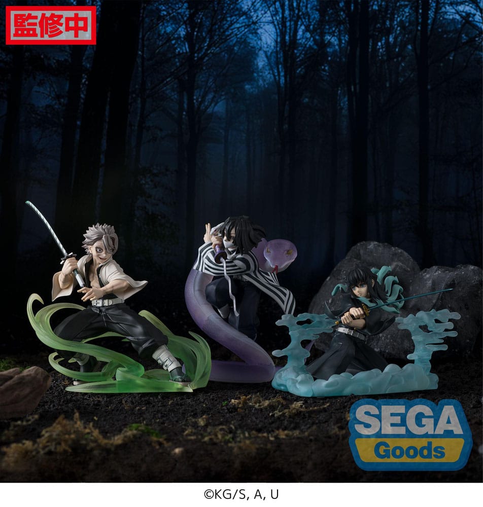 Demon Slayer: Kimetsu no Yaiba Xross Link Anime PVC Statue Sanemi Shinazugawa Hashira Training Arc 12 cm - MangaShop.ro