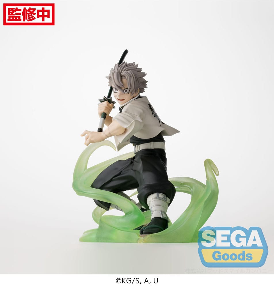 Demon Slayer: Kimetsu no Yaiba Xross Link Anime PVC Statue Sanemi Shinazugawa Hashira Training Arc 12 cm - MangaShop.ro