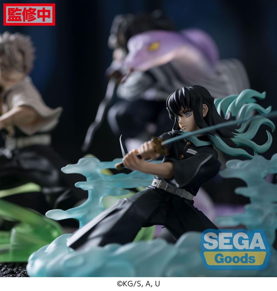 Demon Slayer: Kimetsu no Yaiba Xross Link Anime PVC Statue Muichiro Tokito Hashira Training Arc 11 cm - MangaShop.ro