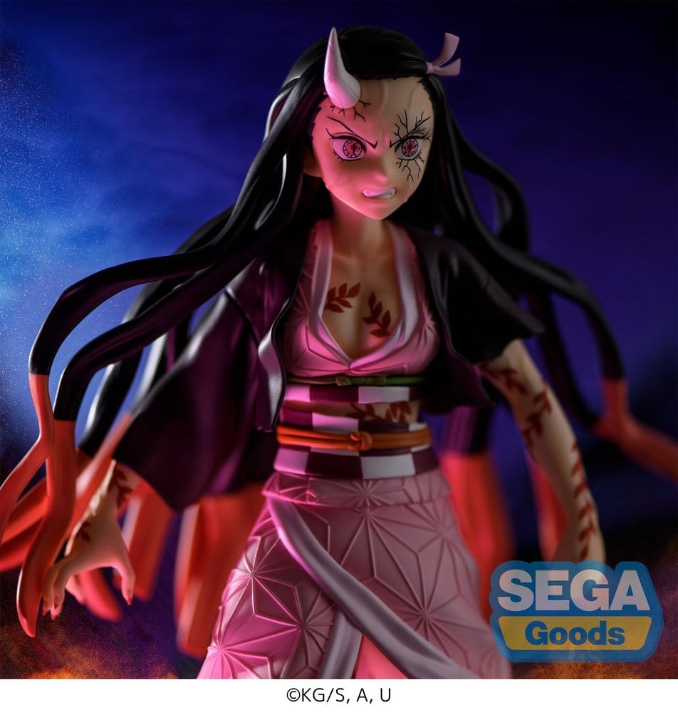 Demon Slayer: Kimetsu no Yaiba FIGURIZMa PVC Figure Nezuko Kamado Demon Form Advancing Ver. (Rerelease) 21 cm - MangaShop.ro