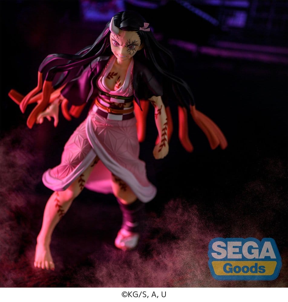 Demon Slayer: Kimetsu no Yaiba FIGURIZMa PVC Figure Nezuko Kamado Demon Form Advancing Ver. (Rerelease) 21 cm - MangaShop.ro