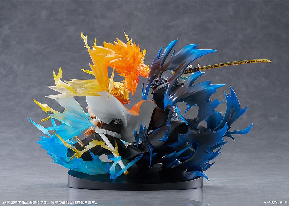 Demon Slayer: Kimetsu no Yaiba PVC Statue Zenitsu Agatsuma & Kaigaku 15 cm - MangaShop.ro