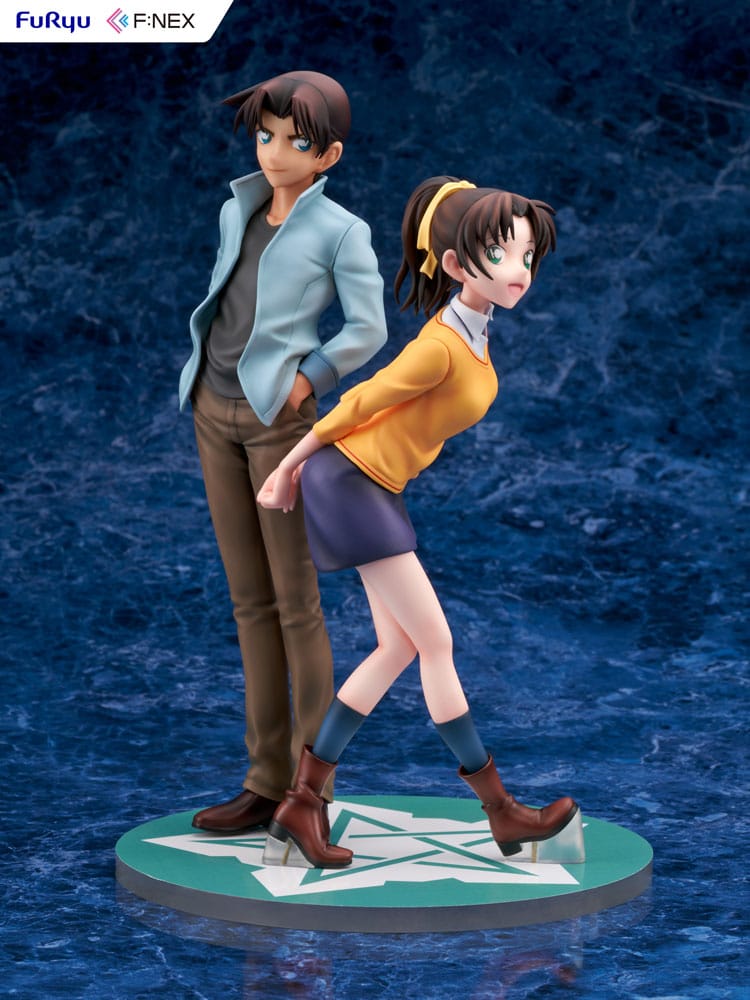 Case Closed F:NEX PVC Statue 1/7 Heiji Hattori & Kazuha Toyama 26 cm - MangaShop.ro