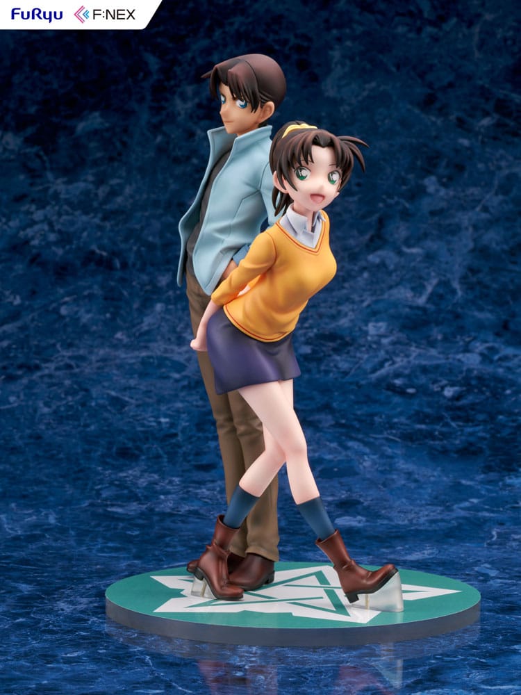 Case Closed F:NEX PVC Statue 1/7 Heiji Hattori & Kazuha Toyama 26 cm - MangaShop.ro
