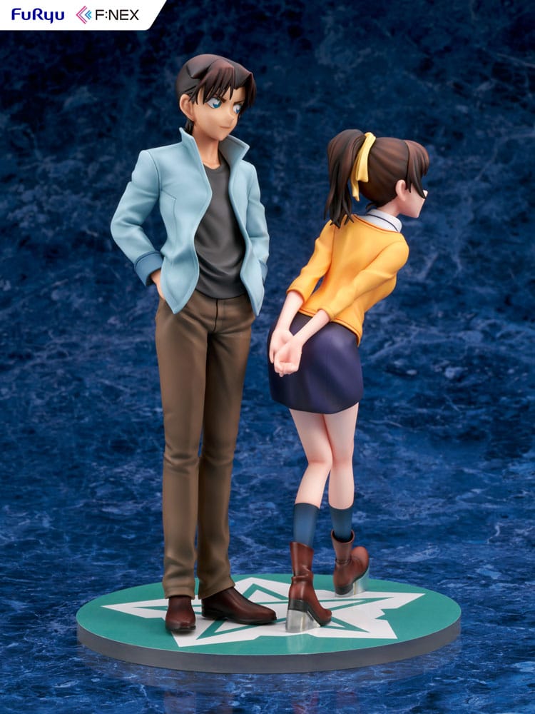 Case Closed F:NEX PVC Statue 1/7 Heiji Hattori & Kazuha Toyama 26 cm - MangaShop.ro