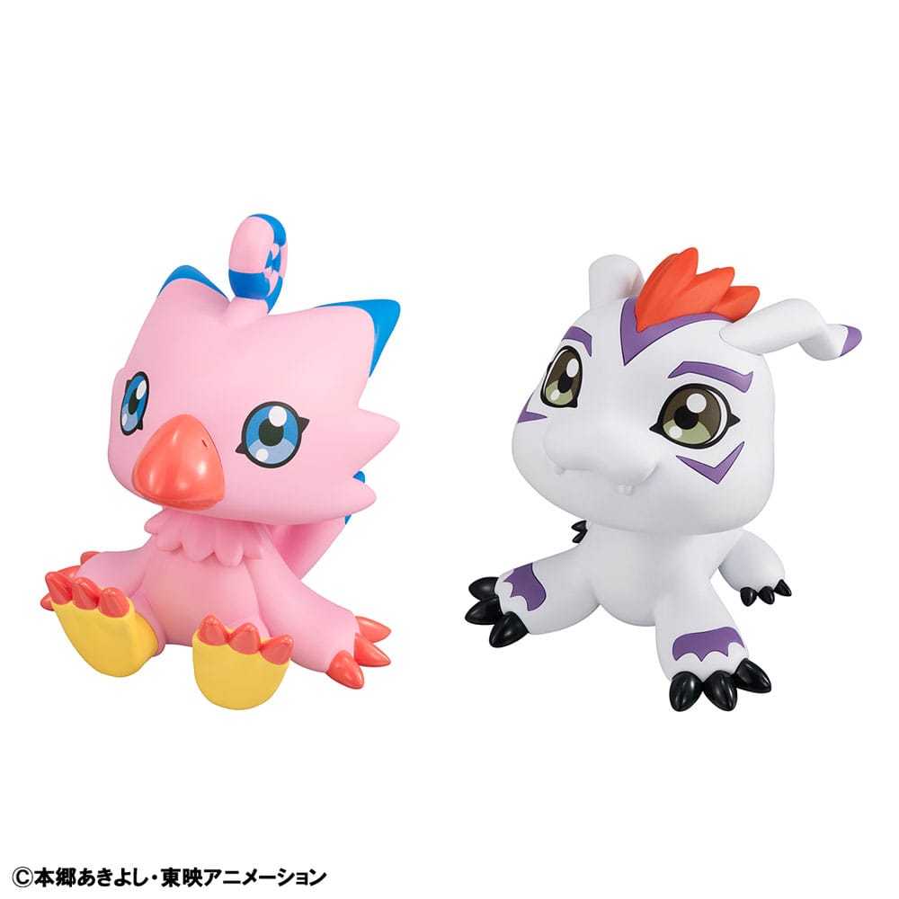 Digimon Adventure Look Up PVC Statues Piyomon & Gomamon 11 cm (with gift) - MangaShop.ro