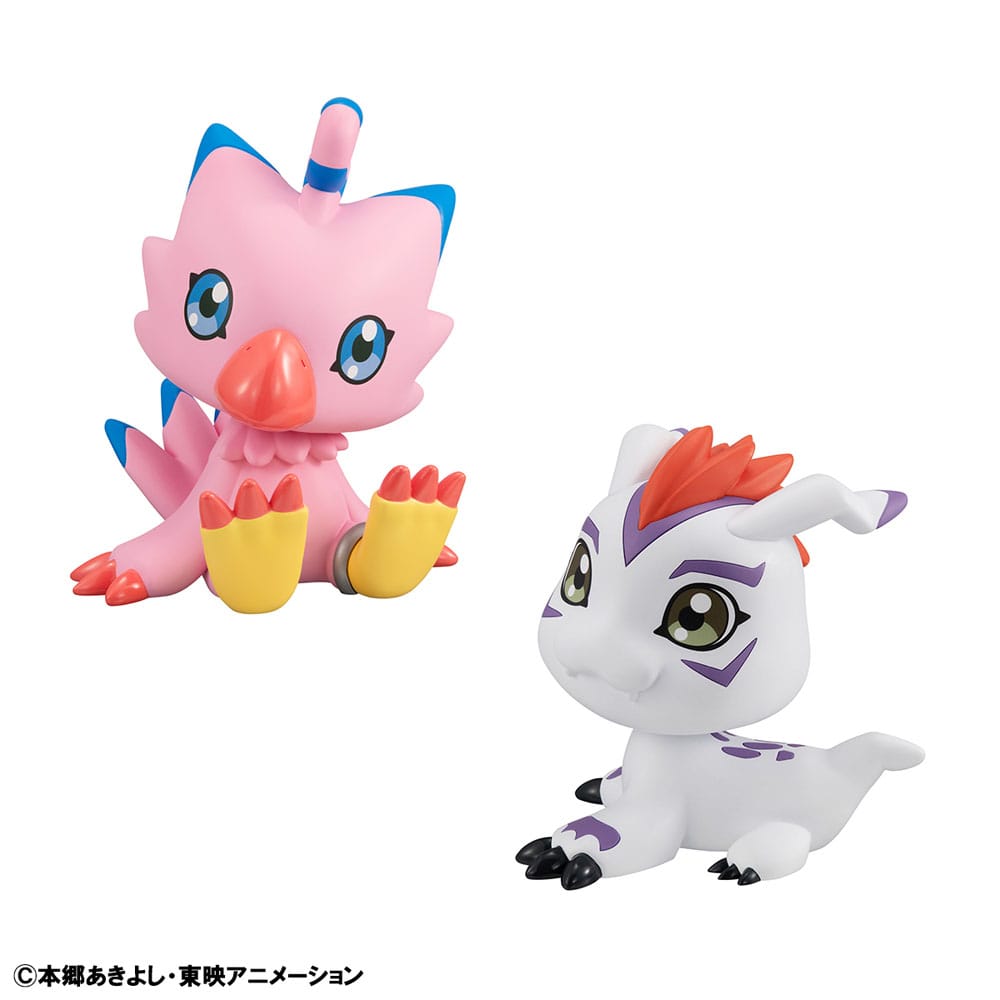 Digimon Adventure Look Up PVC Statues Piyomon & Gomamon 11 cm (with gift) - MangaShop.ro