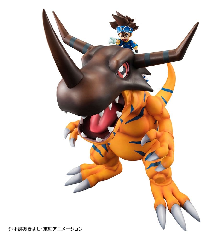 Digimon Adventure Precious G.E.M. Series PVC Figure Greymon & Taichi Yagami 25 cm (Repeat) - MangaShop.ro