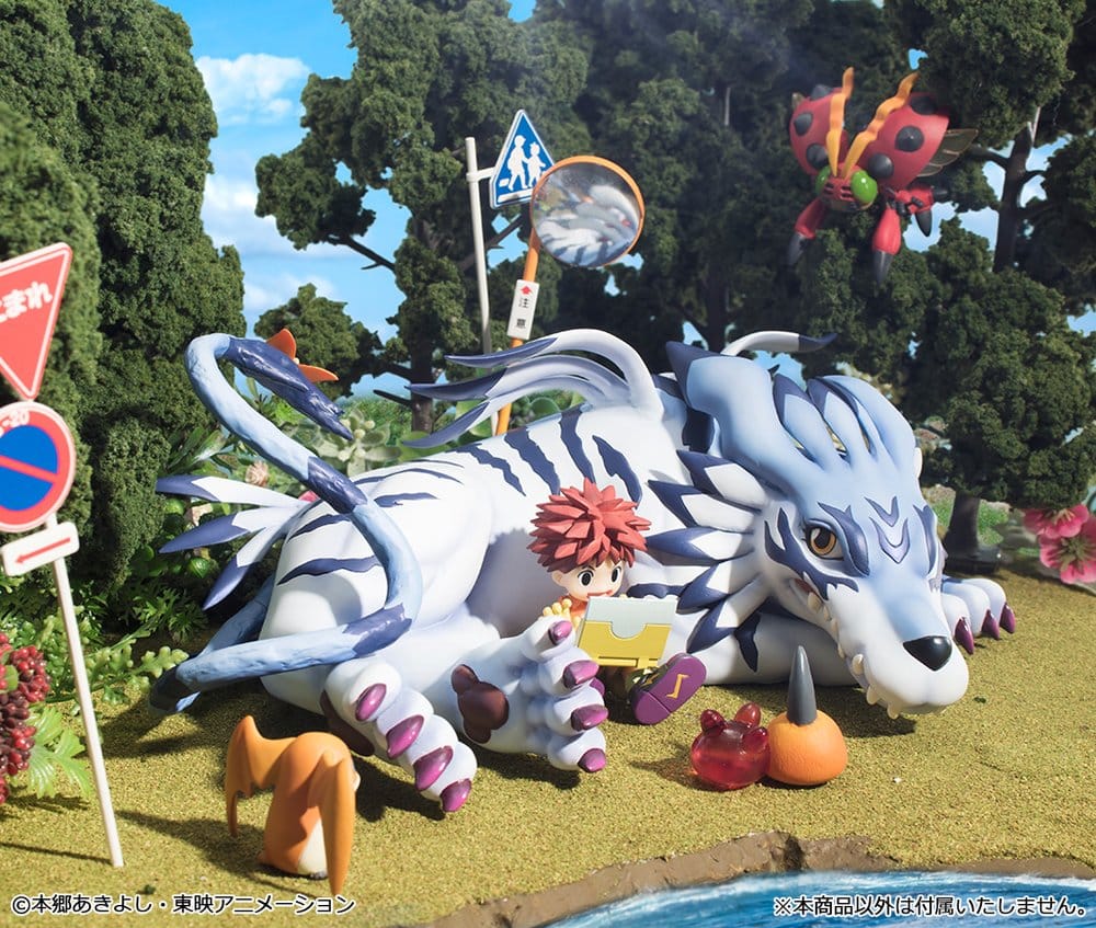 Digimon Adventure G.E.M. Series PVC Figure Garurumon & Ishida Yamato 25 cm (Repeat) - MangaShop.ro