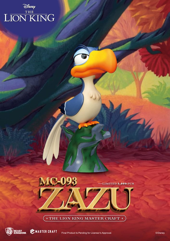 Disney Master Craft Statue The Lion King Zazu 20 cm - MangaShop.ro