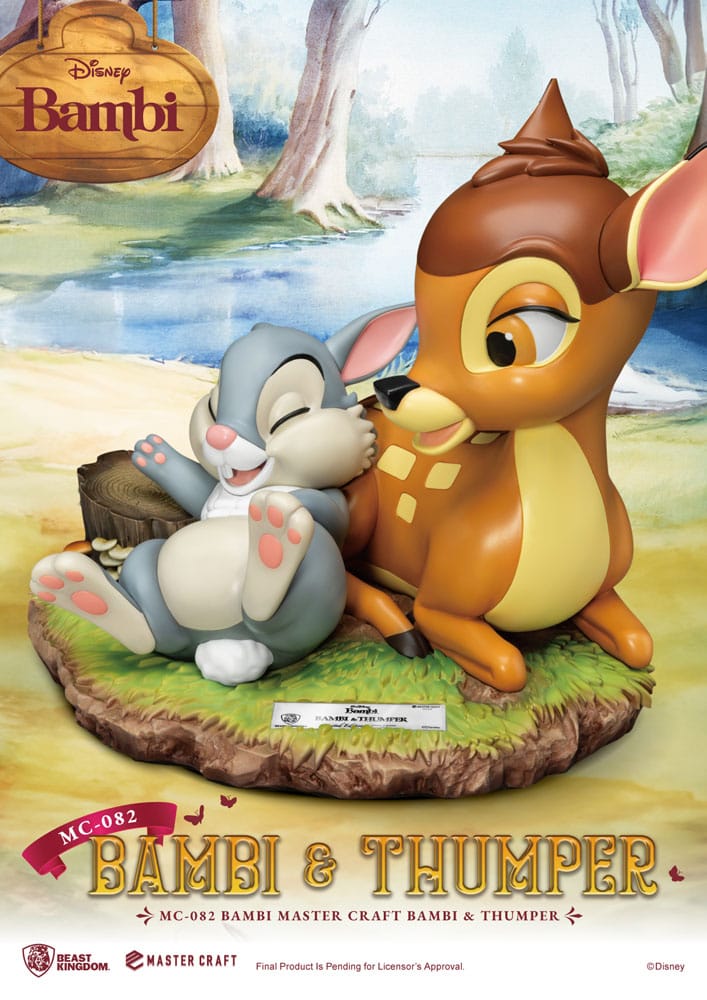 Disney Master Craft Statue Bambi & Thumper 26 cm - MangaShop.ro