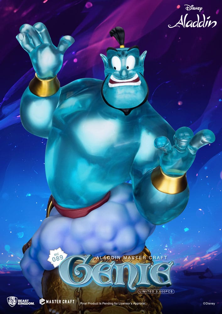 Disney (Aladdin) Master Craft Statue Ginie 42 cm - MangaShop.ro