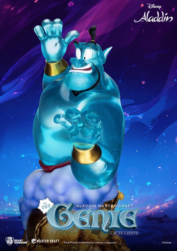 Disney (Aladdin) Master Craft Statue Ginie 42 cm - MangaShop.ro