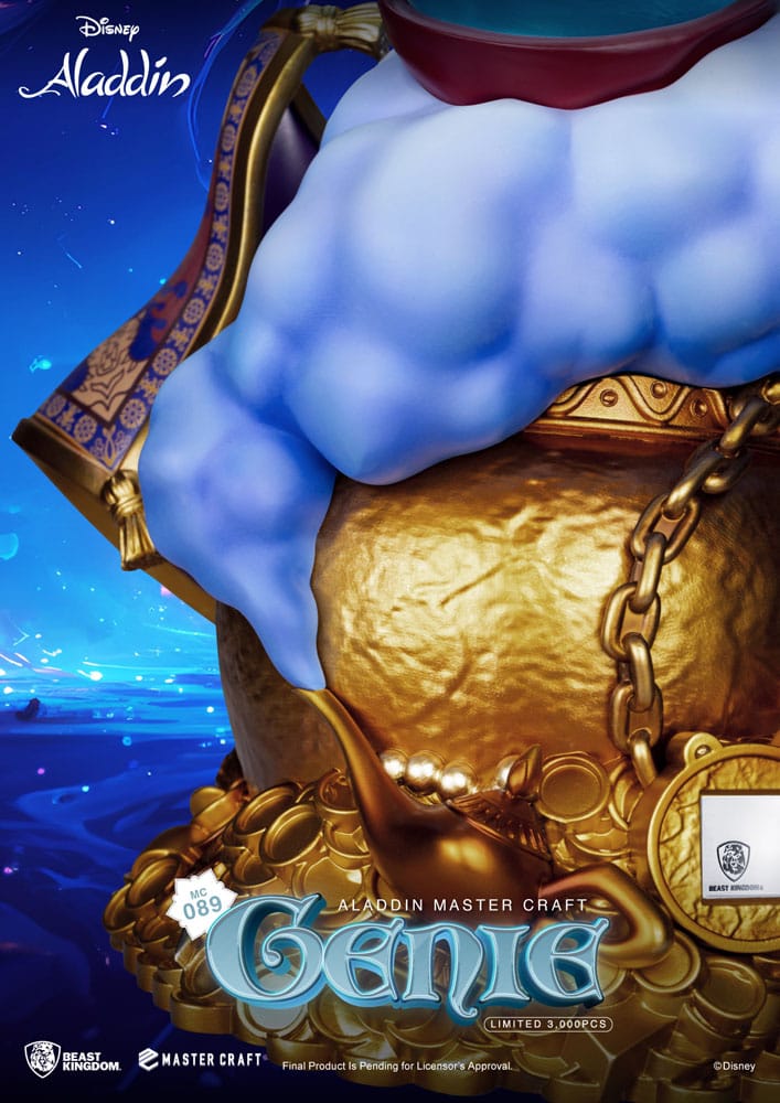 Disney (Aladdin) Master Craft Statue Ginie 42 cm - MangaShop.ro