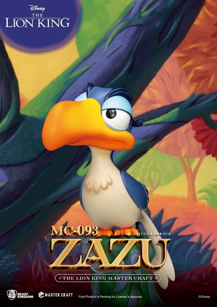Disney Master Craft Statue The Lion King Zazu 20 cm - MangaShop.ro