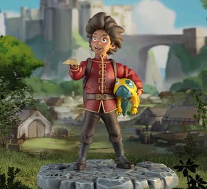 The Dragon Prince Statue Ezran 15 cm - MangaShop.ro