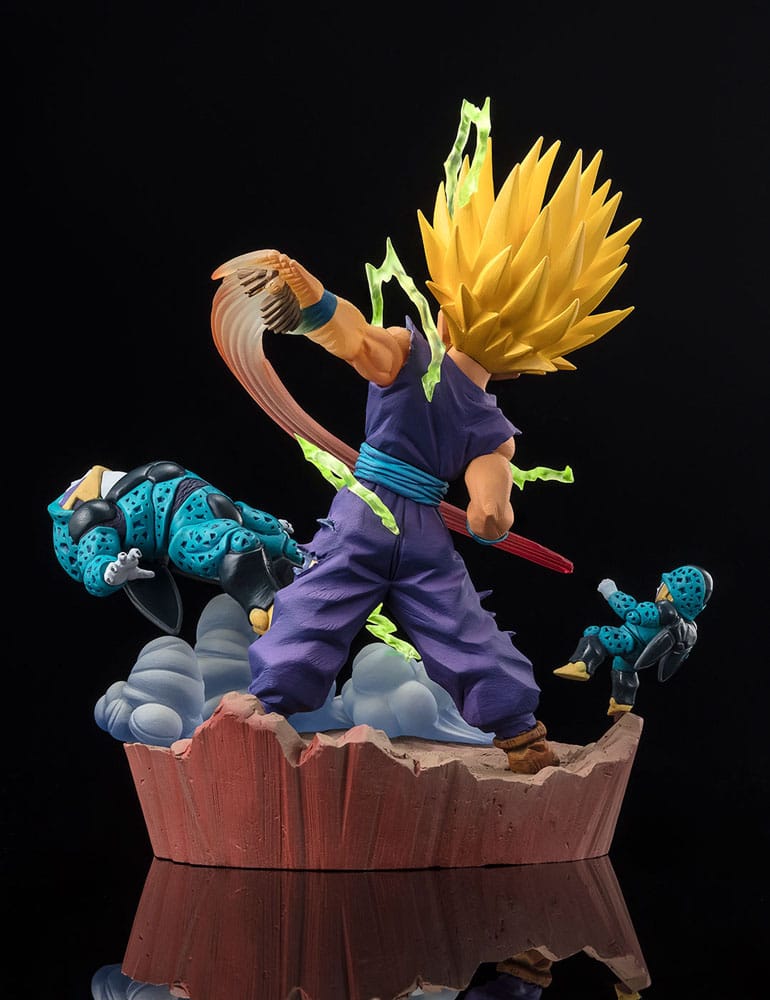Dragon Ball FiguartsZERO Extra Battle PVC Statue Marshall Super Saiyan 2 Son Gohan -Anger Exploding Into Power- 20 cm - MangaShop.ro