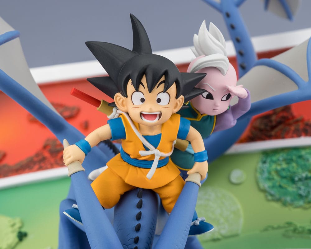 Dragon Ball Figuarts ZERO PVC Statue Son Goku (mini) & Supreme Kai (mini) Welcome to the great Adventure! 23 cm - MangaShop.ro