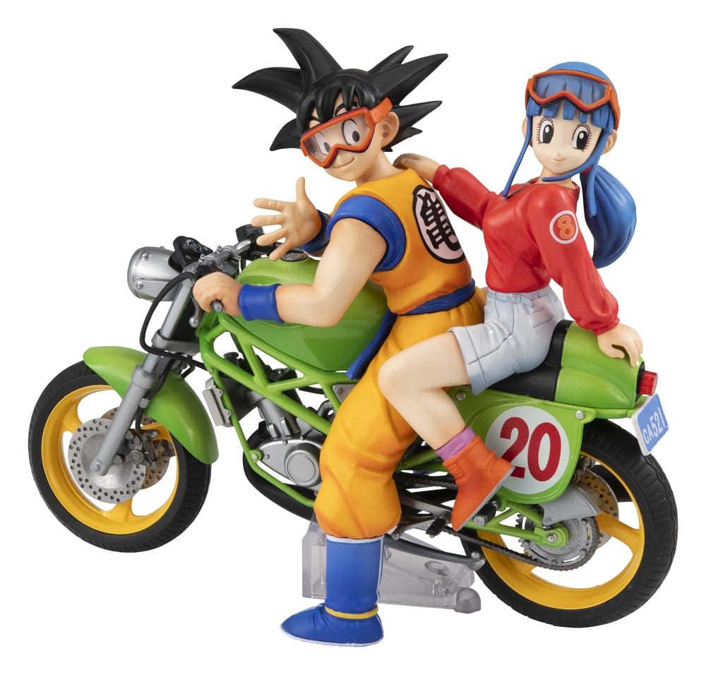 Dragon Ball Z Desktop Real McCoy PVC Figure 05 Son Goku & Chichi Limited Repeat Ver. 15 cm - MangaShop.ro
