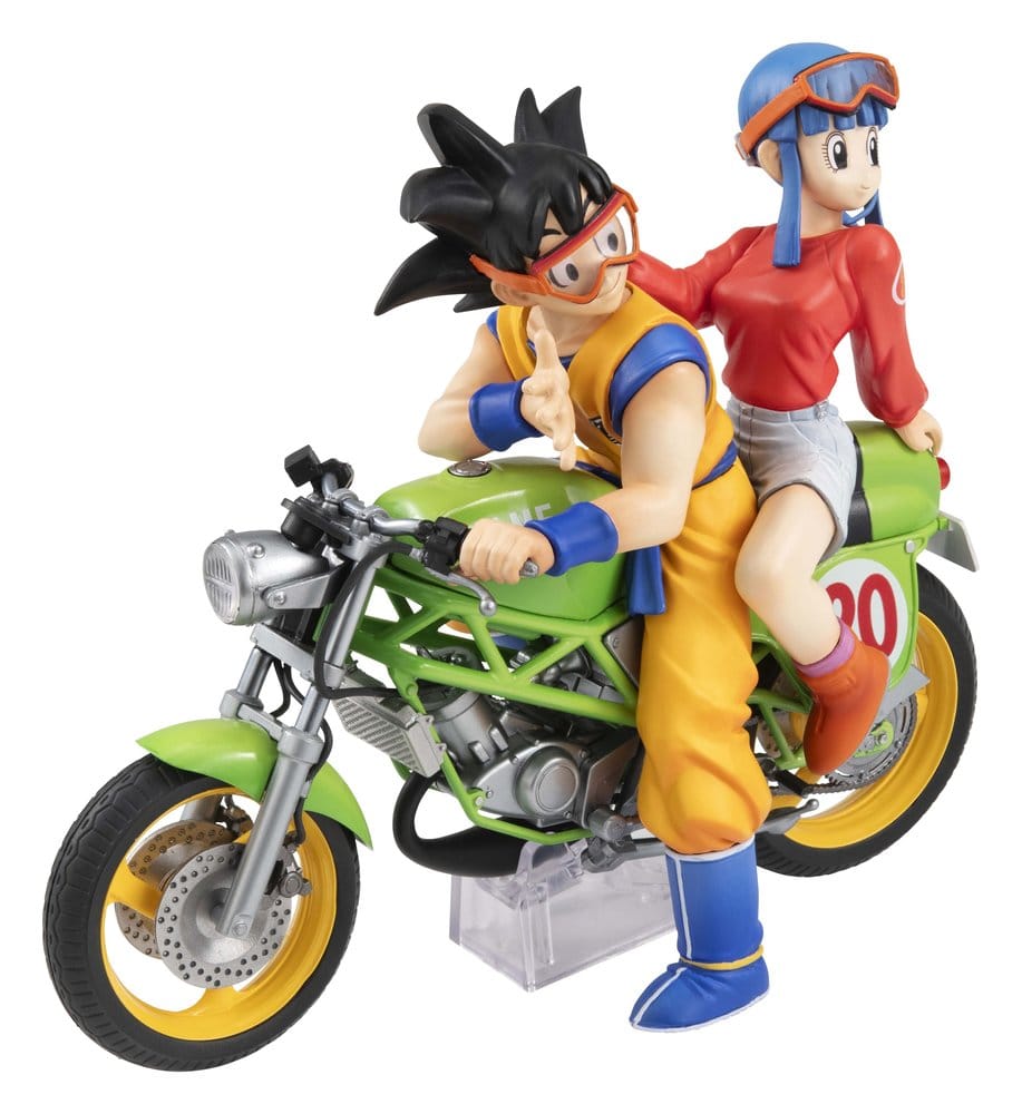 Dragon Ball Z Desktop Real McCoy PVC Figure 05 Son Goku & Chichi Limited Repeat Ver. 15 cm - MangaShop.ro