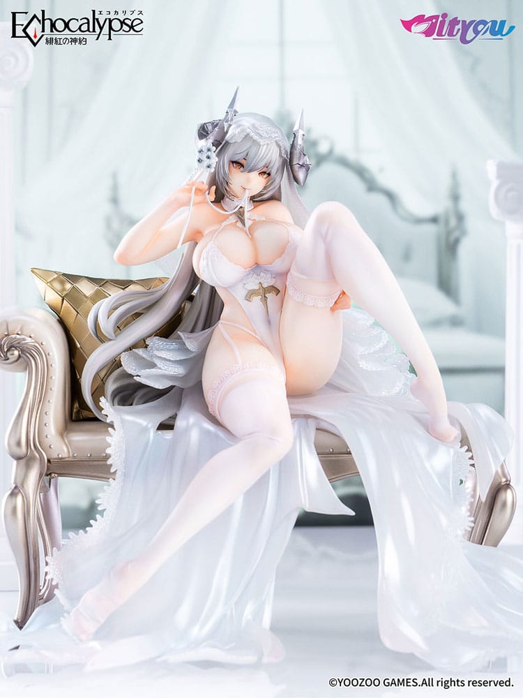 Echocalypse PVC Statue 1/7 Lilith Pure White Pledge Ver. 21 cm - MangaShop.ro