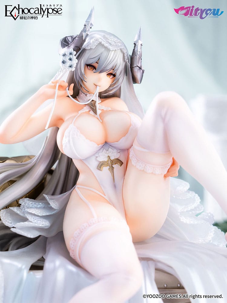 Echocalypse PVC Statue 1/7 Lilith Pure White Pledge Ver. 21 cm - MangaShop.ro