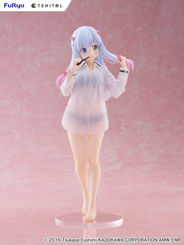 Eromanga Sensei Tenitol Tall PVC Statue Sagiri Izumi Shirts Ver. 30 cm - MangaShop.ro