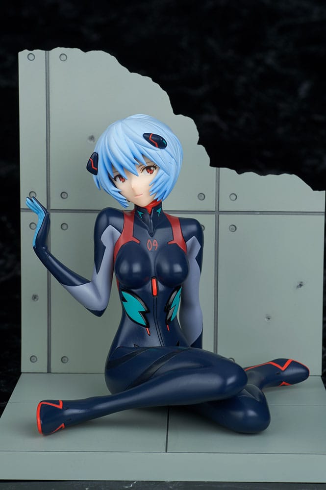 Evangelion 4.0 Final PVC Statue 1/7 Tentative Name Rei Ayanami Plugsuit Ver. New Movie Edition 10 cm - MangaShop.ro