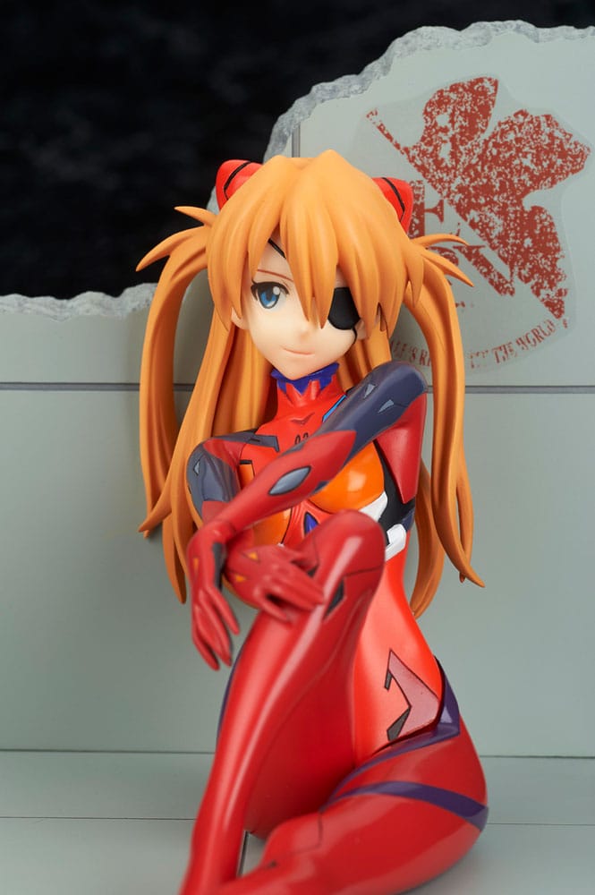 Evangelion 4.0 Final PVC Statue 1/7 Asuka Shikinami Langley Plugsuit Ver. New Movie Edition 11 cm - MangaShop.ro