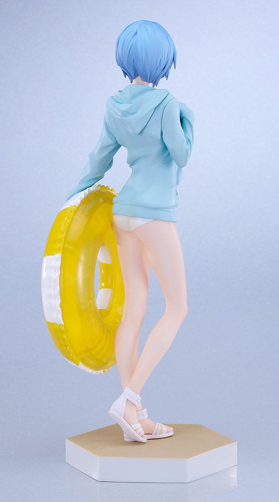Rebuild of Evangelion Pop Up Parade L PVC Statue Beach Queens: Rei Ayanami 22 cm - MangaShop.ro