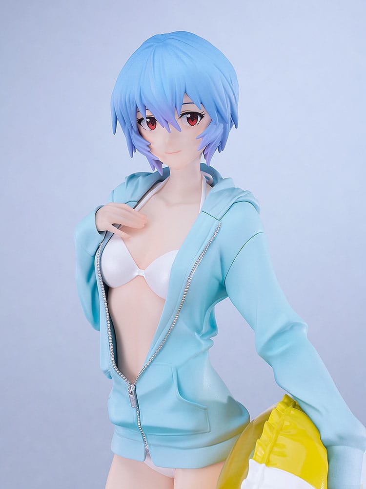 Rebuild of Evangelion Pop Up Parade L PVC Statue Beach Queens: Rei Ayanami 22 cm - MangaShop.ro