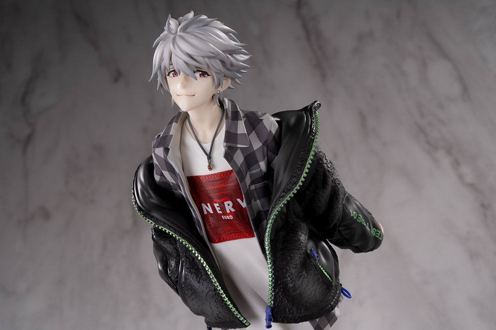 Neon Genesis Evangelion PVC Statue 1/7 Kaworu Nagisa Ver. Radio Eva Part 2 Original Color 25 cm - MangaShop.ro