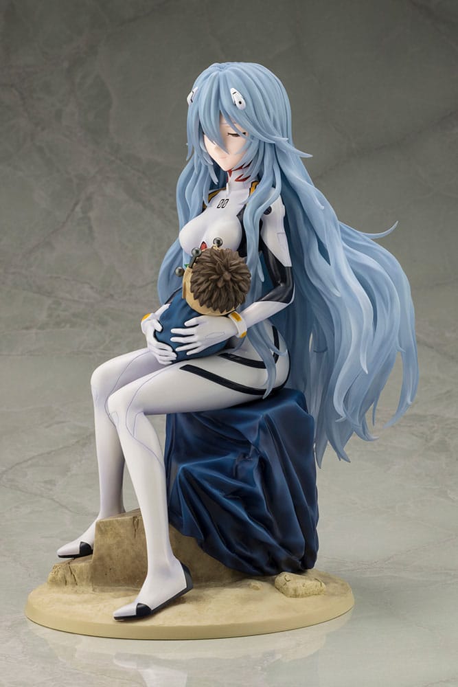 Evangelion: 3.0+1.0 Thrice Upon a Time PVC Statue 1/6 Rei Ayanami (Affectionate Gaze) 22 cm - MangaShop.ro