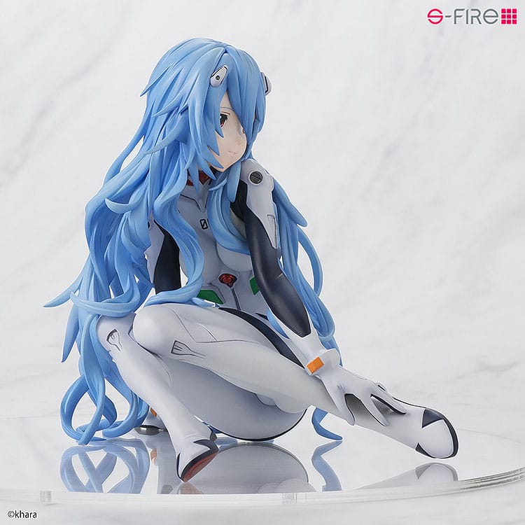 Rebuild of Evangelion PVC Statue 1/7 Rei Ayanami Long Hair Ver. 11 cm - MangaShop.ro