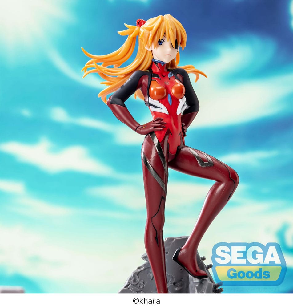 Evangelion: 3.0+1.0 Thrice Upon a Time Luminasta PVC Statue Asuka Shikinami Langley Vignetteum 30th Anniversary Ver. 23 cm - MangaShop.ro